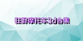 狂野摩托车3d合集