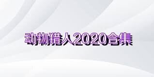 动物猎人2020合集