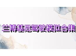 兰博基尼驾驶模拟合集
