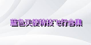 蓝色天使特技飞行合集