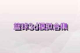 篮球3d模拟合集