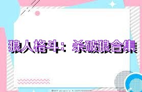 狼人格斗：杀破狼合集