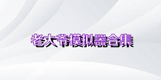 老大爷模拟器合集