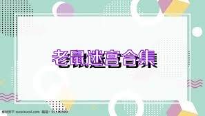 老鼠迷宫合集