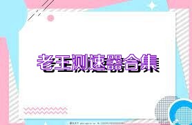 老王测速器合集