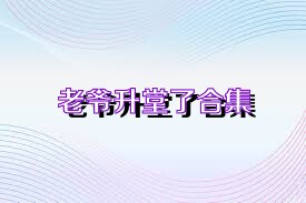 老爷升堂了合集