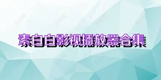 素白白影视播放器合集