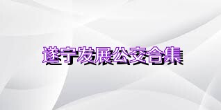 遂宁发展公交合集