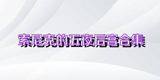 索尼克的五夜后宫合集