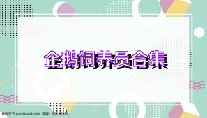 企鹅饲养员合集