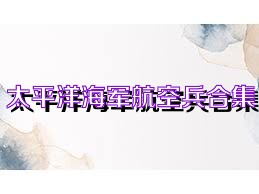 太平洋海军航空兵合集