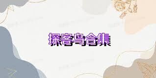 探客鸟合集