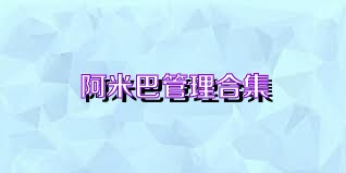 阿米巴管理合集
