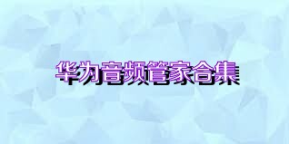 华为音频管家合集